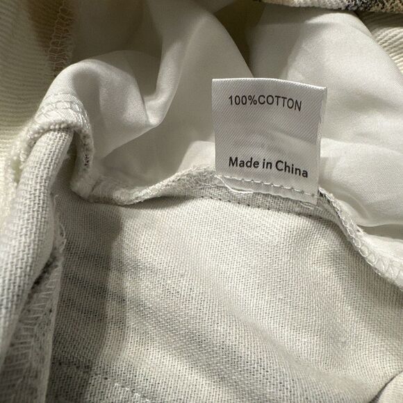 Princess Polly Alanna‎ Pants Multi Size 4 Zebra Stripes Black Brown Tan - Picture 5 of 7